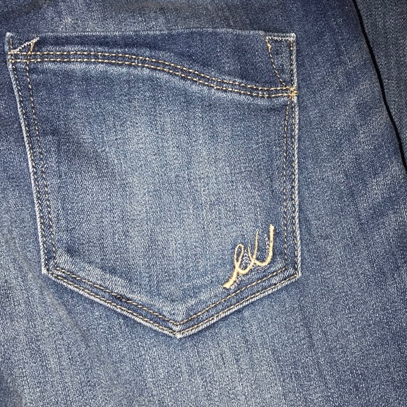 Express mid rise legging jeans mid wash - Picture 5 of 8